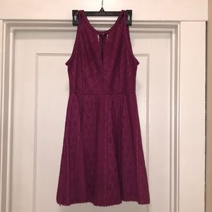Free People Lace Cutout Dress